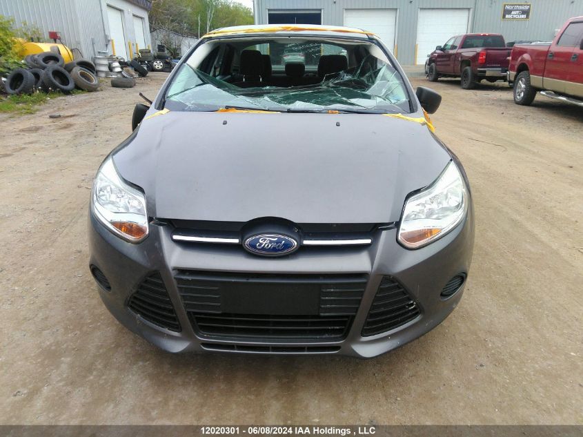 2013 Ford Focus S VIN: 1FADP3E24DL346166 Lot: 12020301