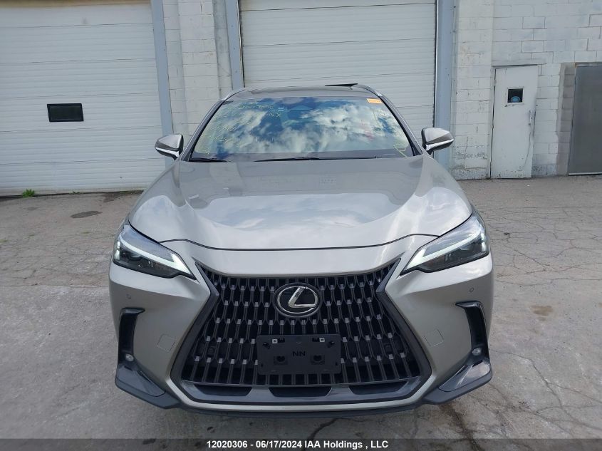 2022 Lexus Nx 350 VIN: 2T2GGCEZ0NC001757 Lot: 12020306