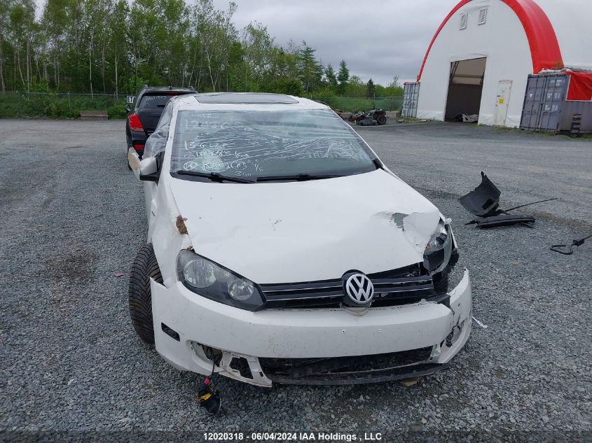 2013 Volkswagen Golf VIN: WVWNM7AJ6DW123010 Lot: 12020318