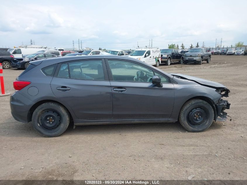 2019 Subaru Impreza VIN: 4S3GTAC69K1727789 Lot: 12020323