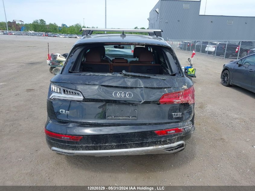 2018 Audi Q5 VIN: WA1CNAFY7J2183611 Lot: 12020329