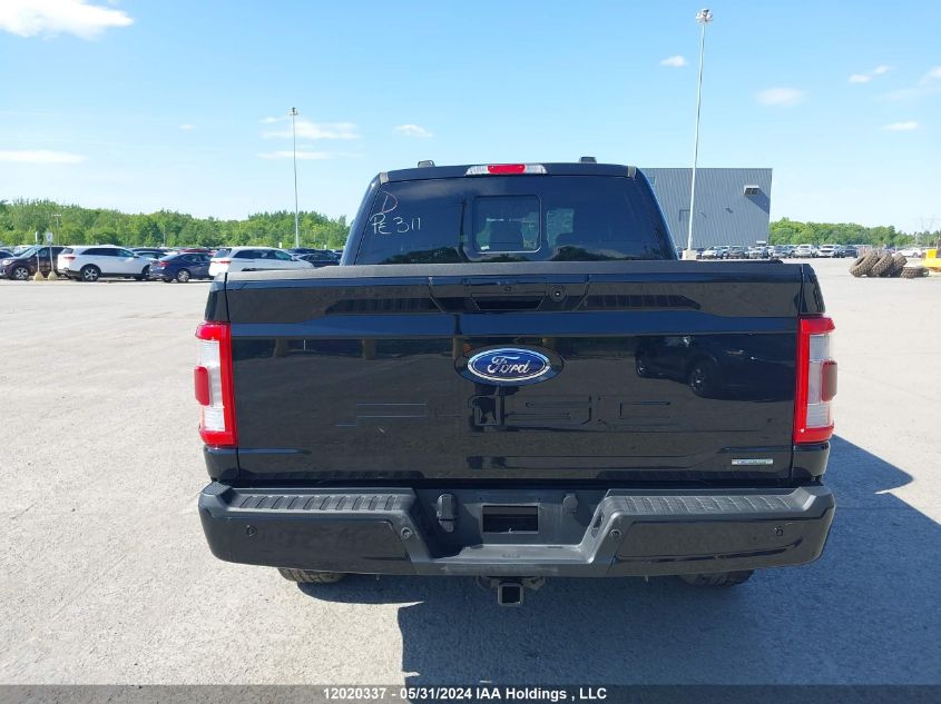 2022 Ford F-150 VIN: 1FTEW1EP7NKE68447 Lot: 12020337
