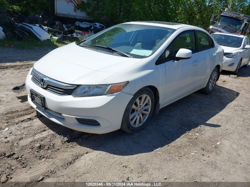 2012 Honda Civic Sdn VIN: 2HGFB2F97CH112835 Lot: 12020345