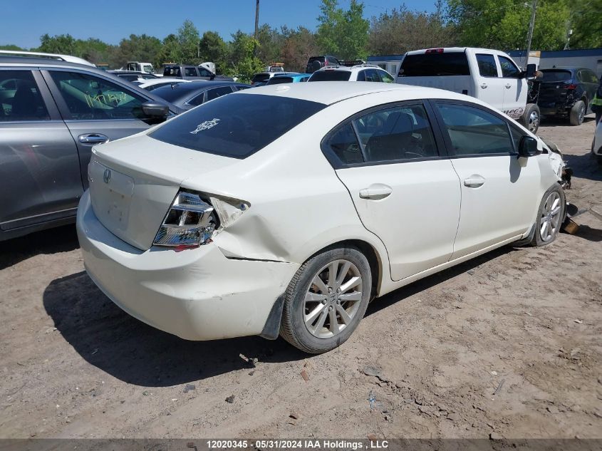 2012 Honda Civic Sdn VIN: 2HGFB2F97CH112835 Lot: 12020345