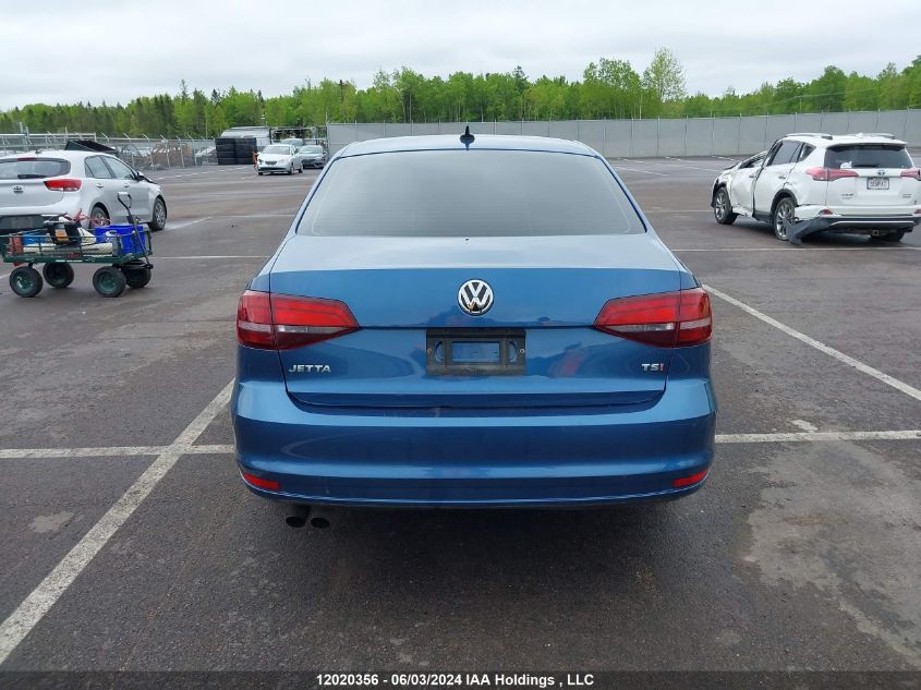 2016 Volkswagen Jetta Sedan VIN: 3VWD67AJ1GM281276 Lot: 12020356