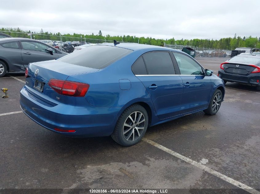 2016 Volkswagen Jetta Sedan VIN: 3VWD67AJ1GM281276 Lot: 12020356