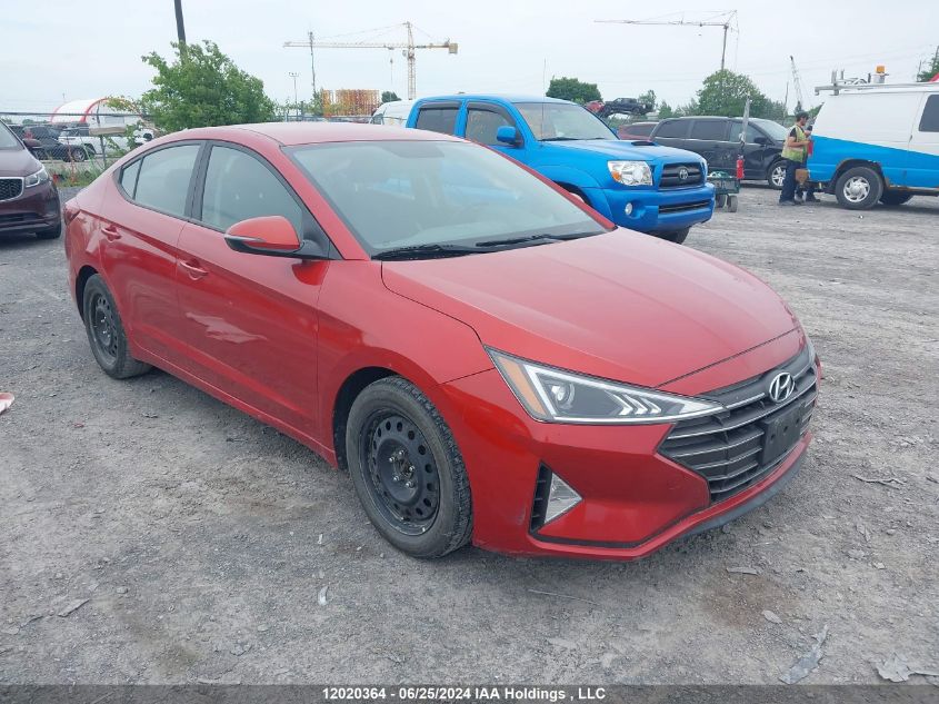 2019 Hyundai Elantra Sel/Value/Limited VIN: KMHD84LF9KU808663 Lot: 12020364