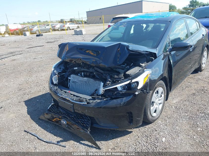 2018 Kia Forte VIN: 3KPFK4A75JE228558 Lot: 12020365