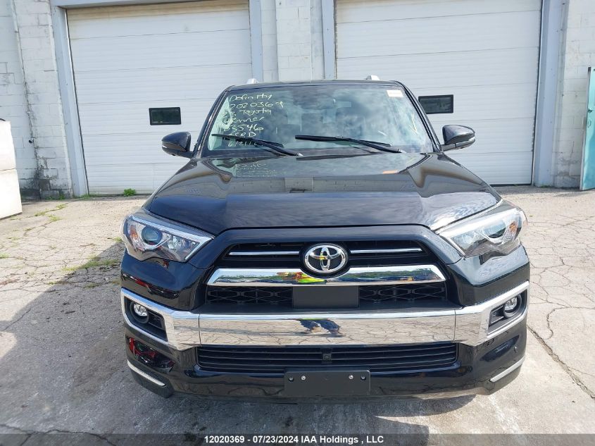 2023 Toyota 4Runner Limited VIN: JTEKU5JRXP6183546 Lot: 12020369