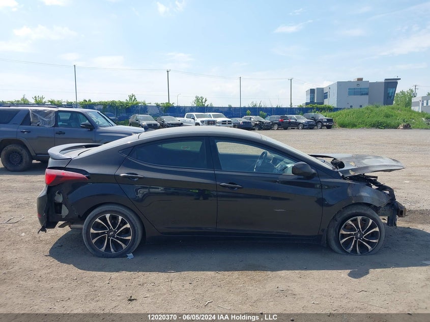 2014 Hyundai Elantra Se/Sport/Limited VIN: 5NPDH4AE6EH475478 Lot: 12020370