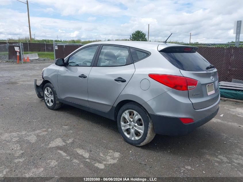 2011 Hyundai Tucson VIN: KM8JT3AC2BU165657 Lot: 12020380