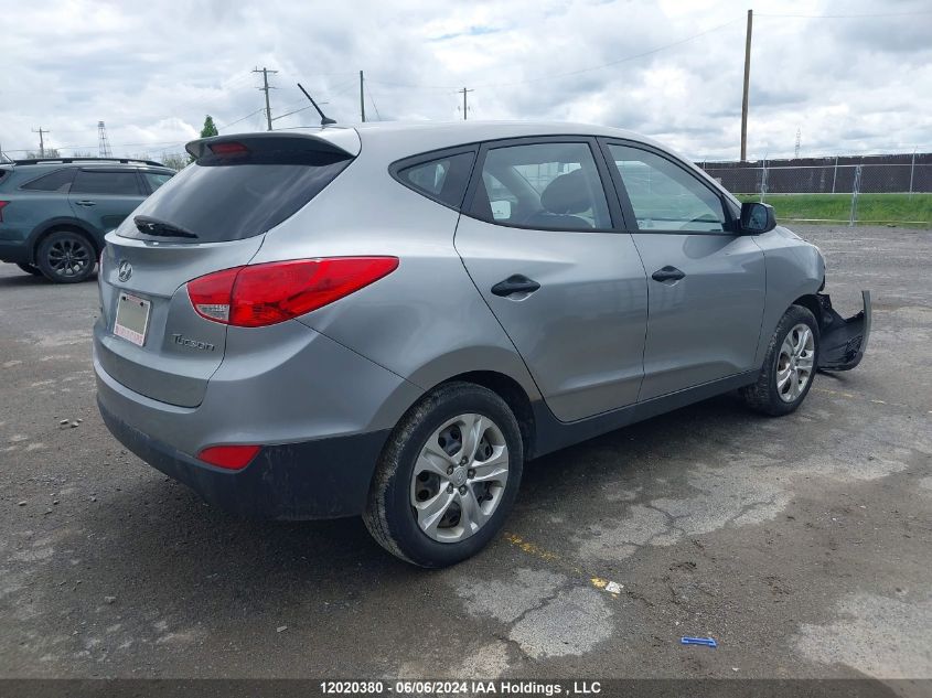 2011 Hyundai Tucson VIN: KM8JT3AC2BU165657 Lot: 12020380