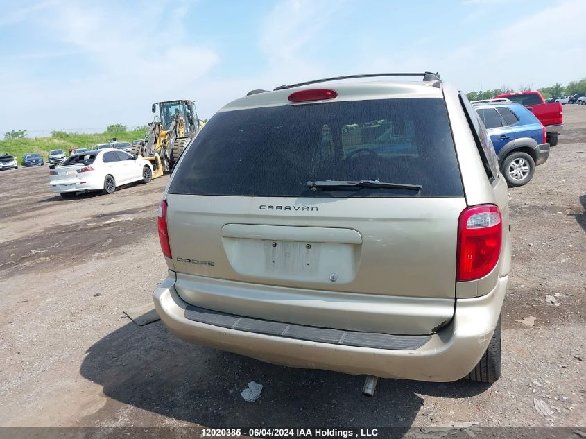 2007 Dodge Caravan Se VIN: 1D4GP25R07B122209 Lot: 12020385