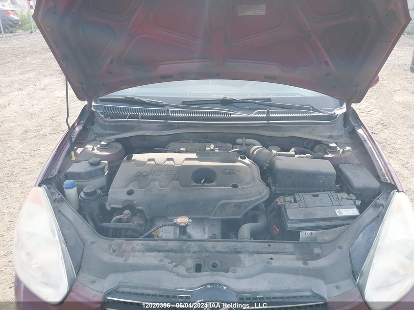 2008 Hyundai Accent Gls VIN: KMHCN45C18U243566 Lot: 12020386