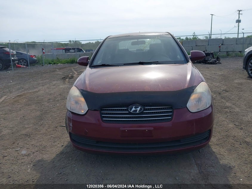 2008 Hyundai Accent Gls VIN: KMHCN45C18U243566 Lot: 12020386