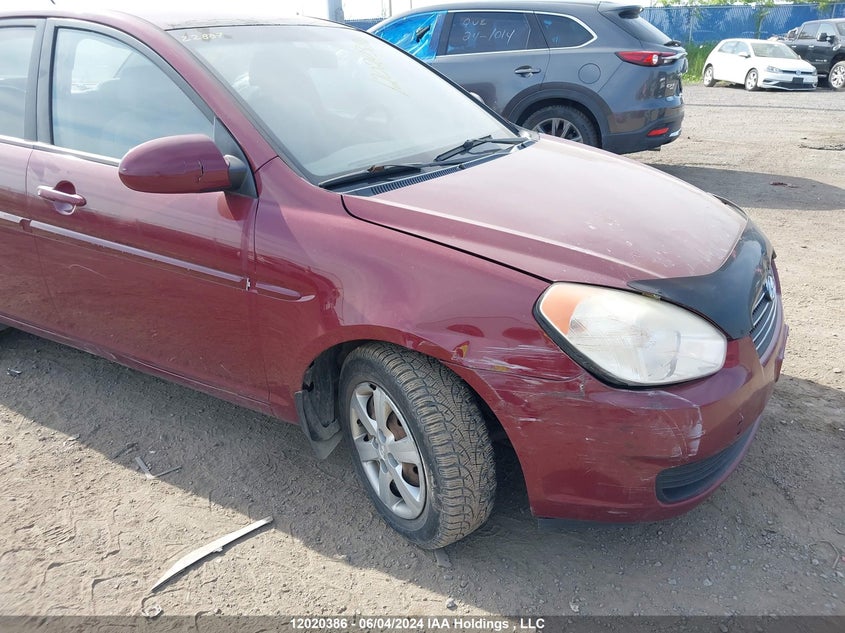 2008 Hyundai Accent Gls VIN: KMHCN45C18U243566 Lot: 12020386