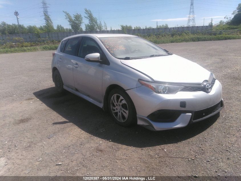 2017 Toyota Corolla Im VIN: JTNKARJE8HJ531131 Lot: 12020387