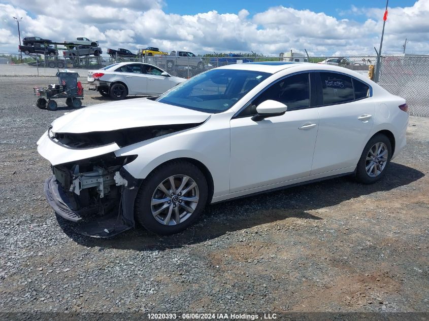 2019 Mazda Mazda3 VIN: JM1BPBCM6K1124639 Lot: 12020393