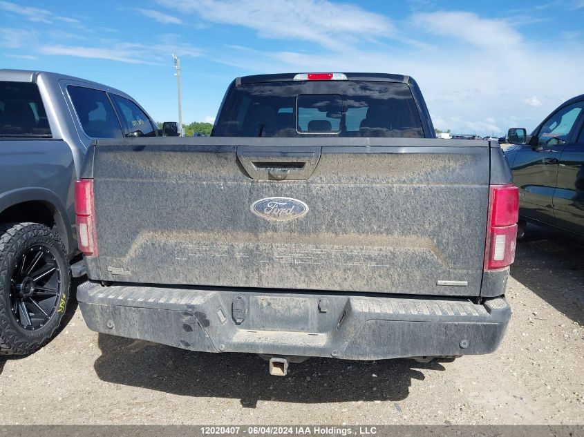 2019 Ford F150 Supercrew VIN: 1FTEW1EPXKKD09627 Lot: 12020407