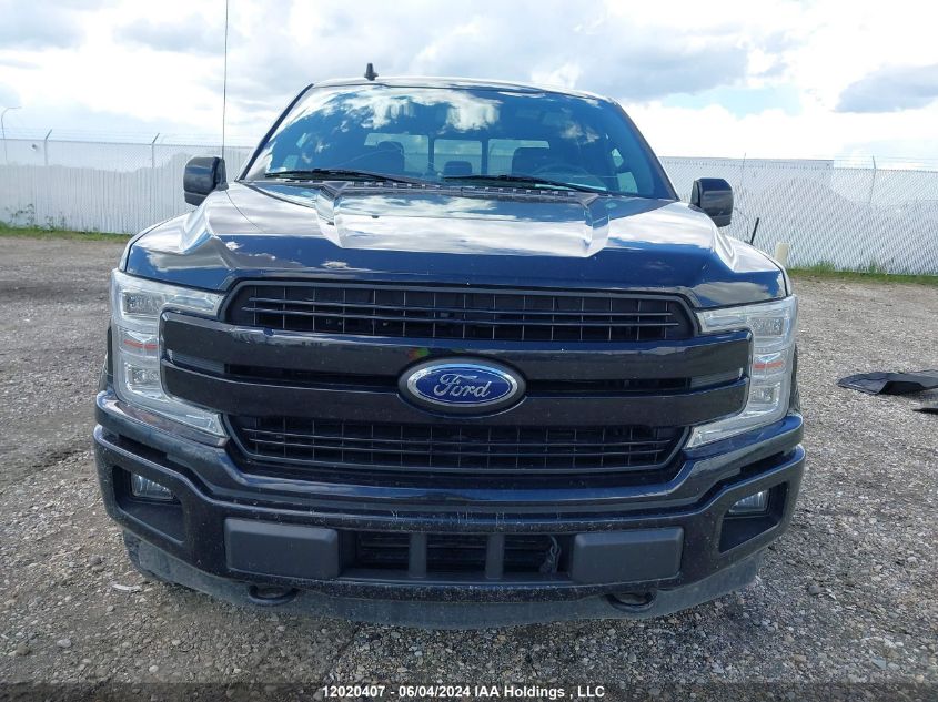 2019 Ford F150 Supercrew VIN: 1FTEW1EPXKKD09627 Lot: 12020407