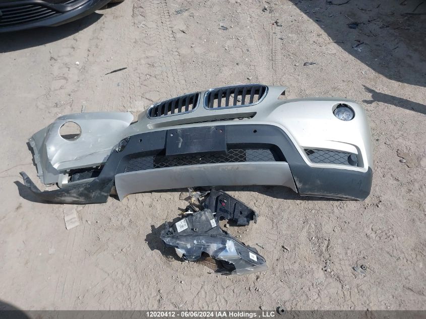 2013 BMW X3 VIN: 5UXWX9C58D0A09361 Lot: 12020412