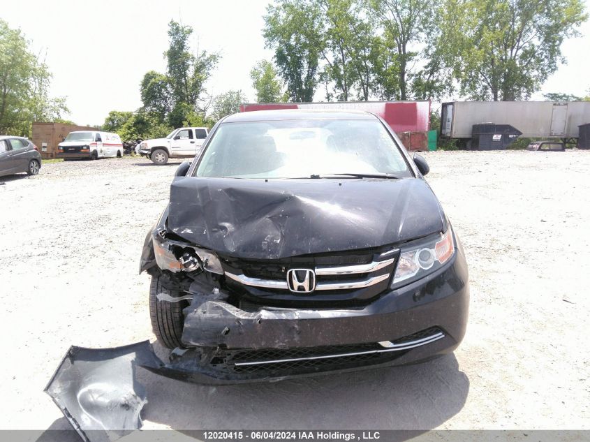 2015 Honda Odyssey Ex VIN: 5FNRL5H43FB512946 Lot: 12020415