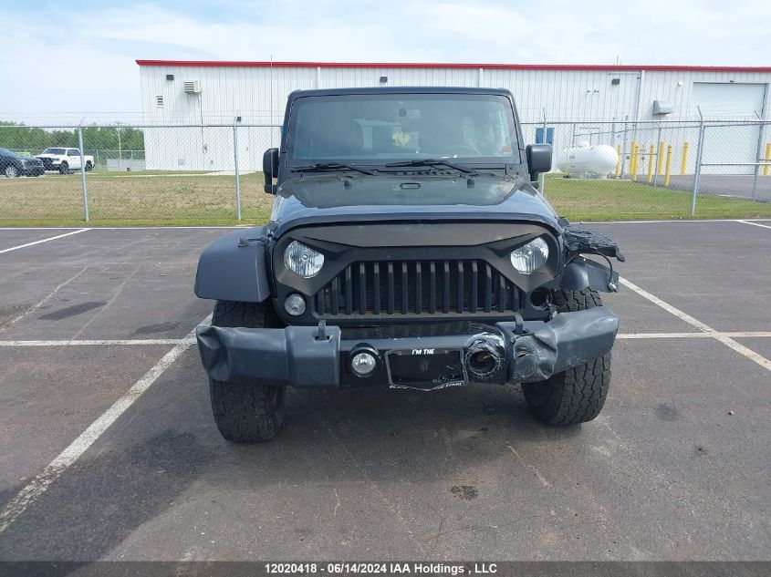 2016 Jeep Wrangler Unlimited Sport VIN: 1C4BJWDG0GL237211 Lot: 12020418