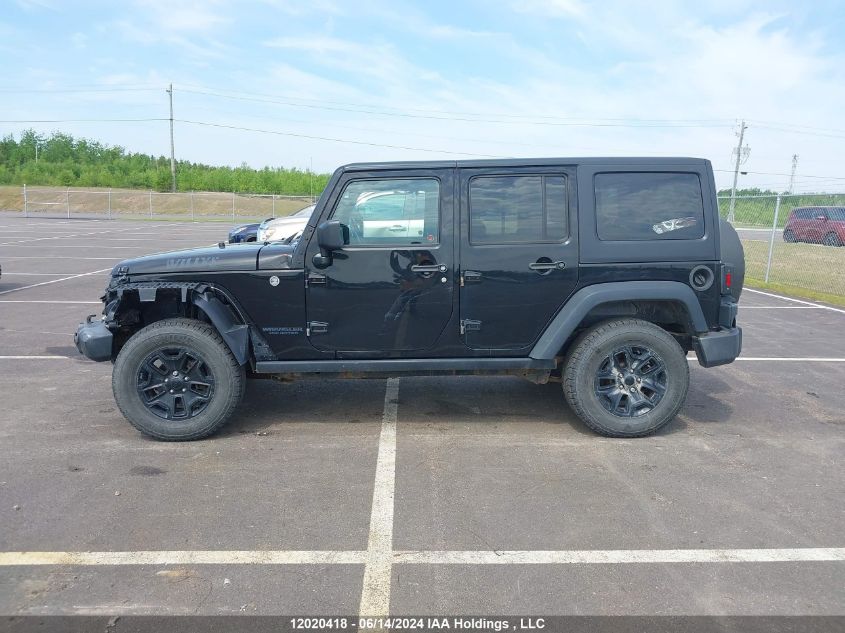 2016 Jeep Wrangler Unlimited Sport VIN: 1C4BJWDG0GL237211 Lot: 12020418