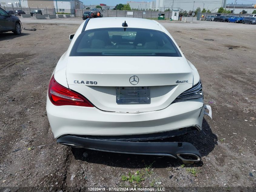 2018 Mercedes-Benz Cla 250 4Matic VIN: WDDSJ4GB2JN525639 Lot: 12020419