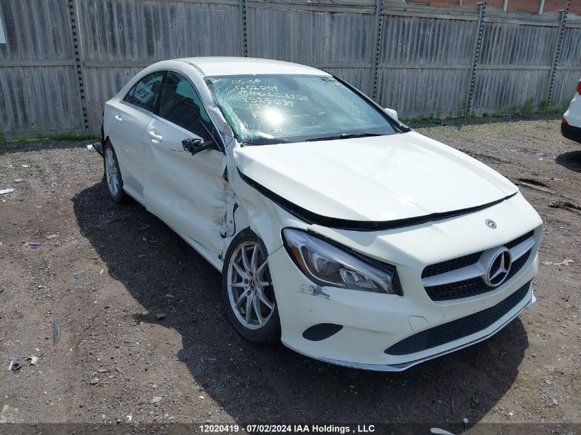 2018 Mercedes-Benz Cla 250 4Matic VIN: WDDSJ4GB2JN525639 Lot: 12020419