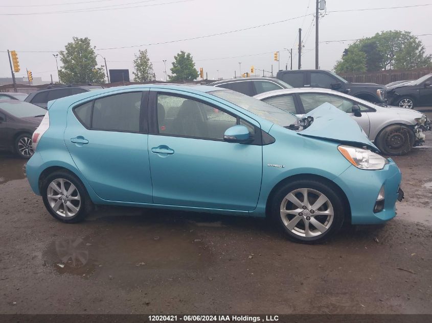 2014 Toyota Prius VIN: JTDKDTB30E1062926 Lot: 12020421