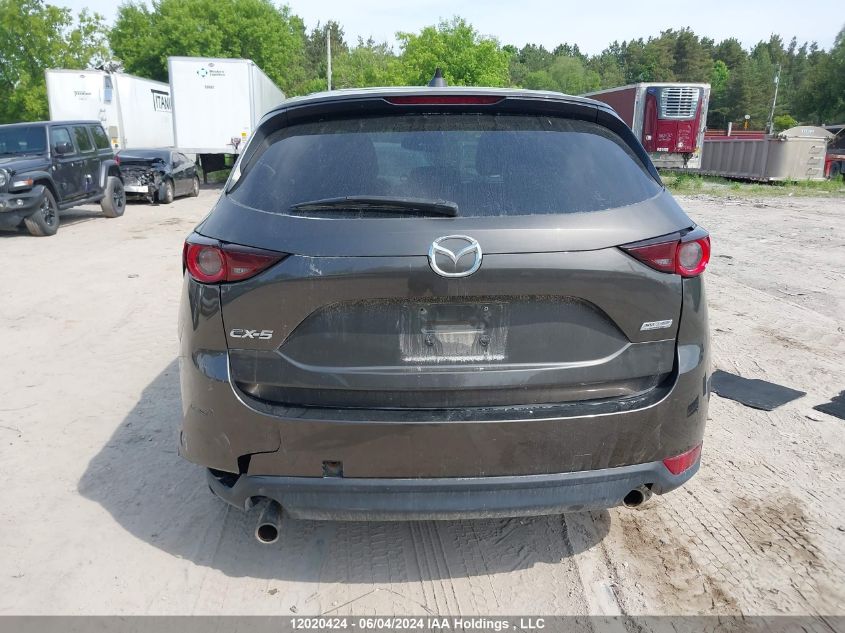 2018 Mazda Cx-5 Touring VIN: JM3KFACM7J0340265 Lot: 12020424