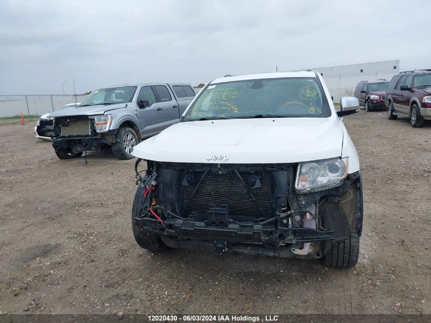 2013 Jeep Grand Cherokee Overland VIN: 1C4RJFCT7DC619325 Lot: 12020430