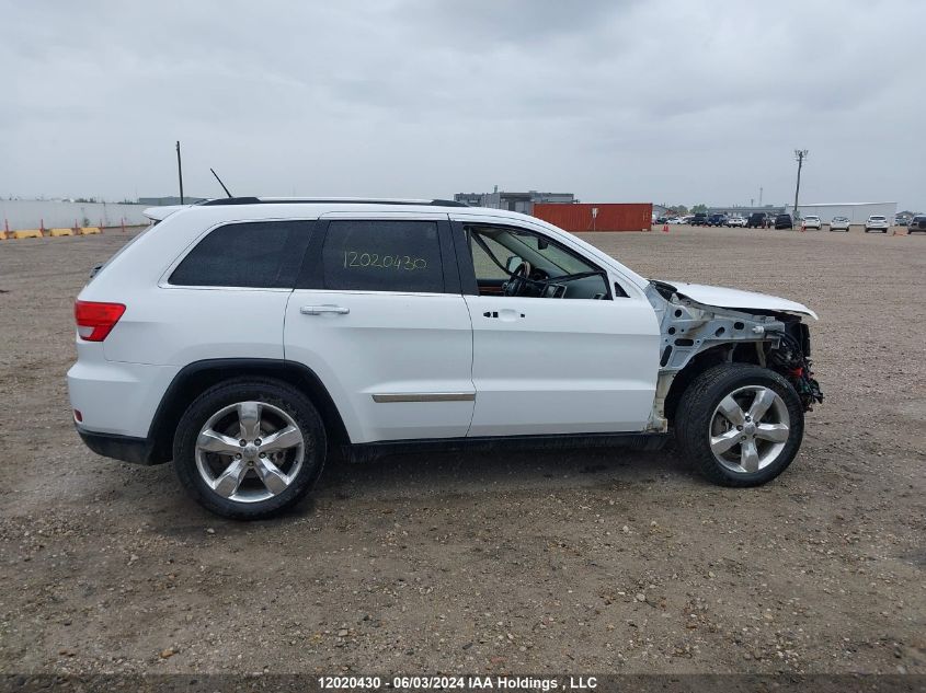 2013 Jeep Grand Cherokee Overland VIN: 1C4RJFCT7DC619325 Lot: 12020430