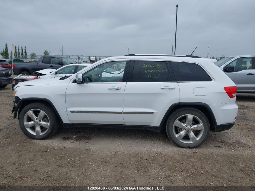 2013 Jeep Grand Cherokee Overland VIN: 1C4RJFCT7DC619325 Lot: 12020430