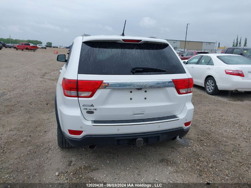 2013 Jeep Grand Cherokee Overland VIN: 1C4RJFCT7DC619325 Lot: 12020430