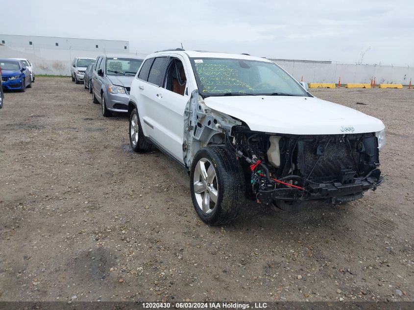 2013 Jeep Grand Cherokee Overland VIN: 1C4RJFCT7DC619325 Lot: 12020430