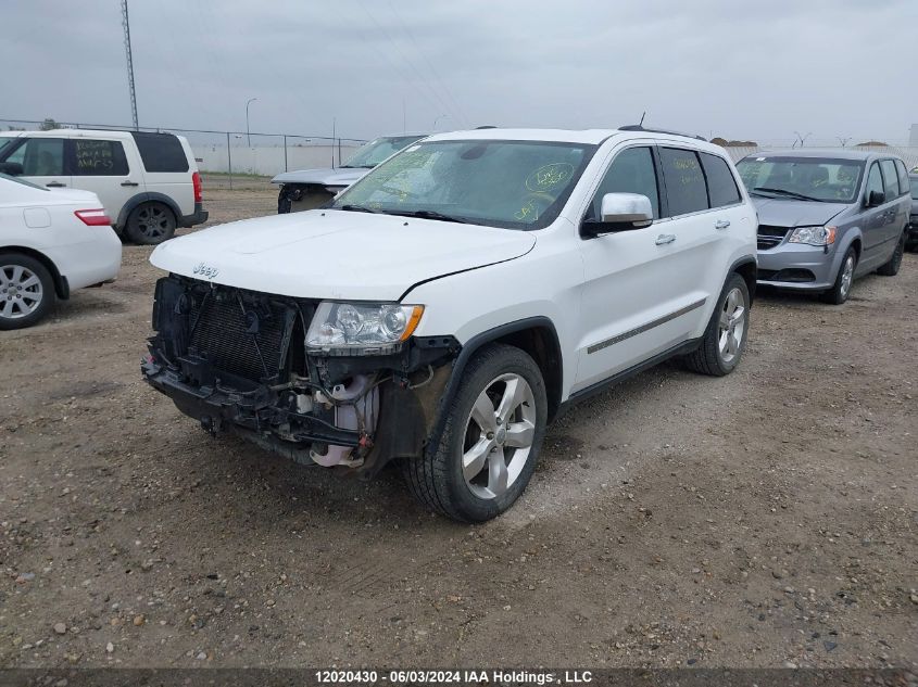 2013 Jeep Grand Cherokee Overland VIN: 1C4RJFCT7DC619325 Lot: 12020430