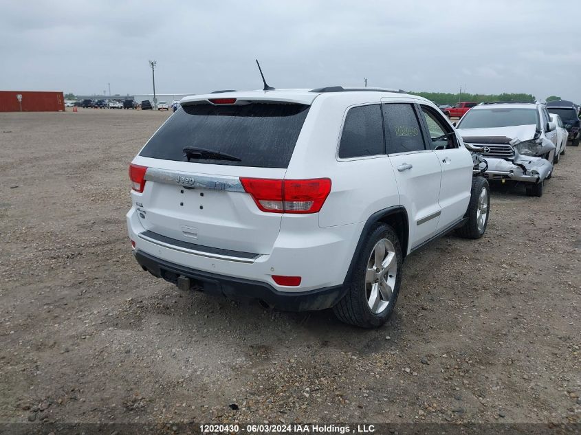 2013 Jeep Grand Cherokee Overland VIN: 1C4RJFCT7DC619325 Lot: 12020430