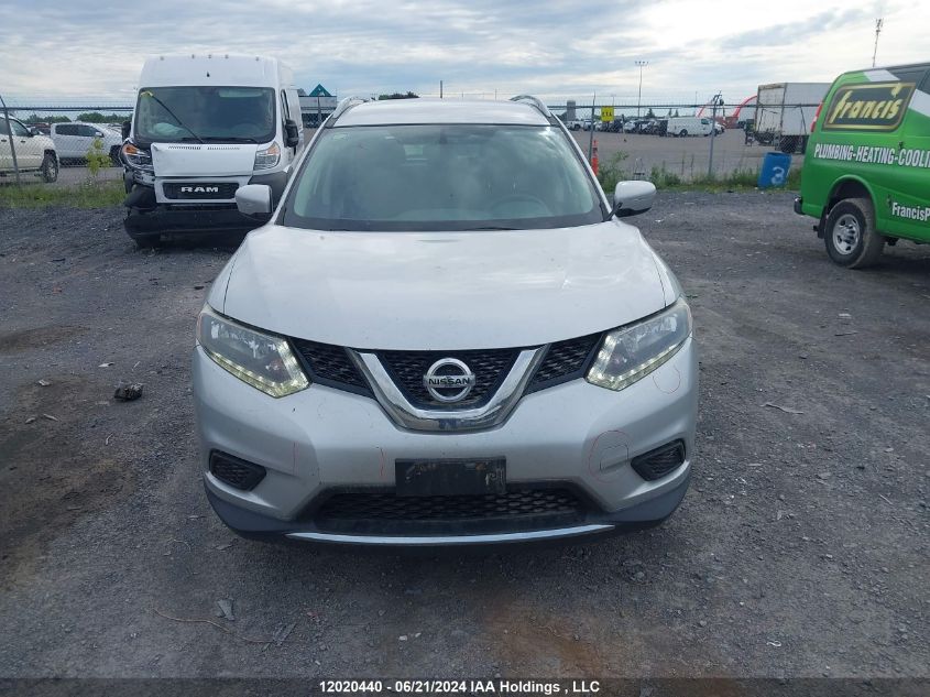 2014 Nissan Rogue VIN: 5N1AT2MV3EC798623 Lot: 12020440