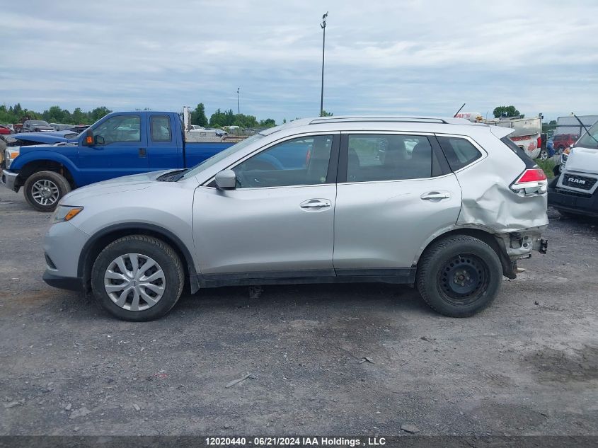 2014 Nissan Rogue VIN: 5N1AT2MV3EC798623 Lot: 12020440