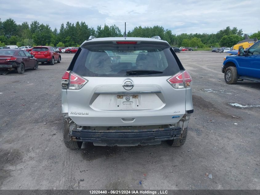 2014 Nissan Rogue VIN: 5N1AT2MV3EC798623 Lot: 12020440