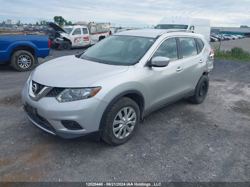 2014 Nissan Rogue VIN: 5N1AT2MV3EC798623 Lot: 12020440