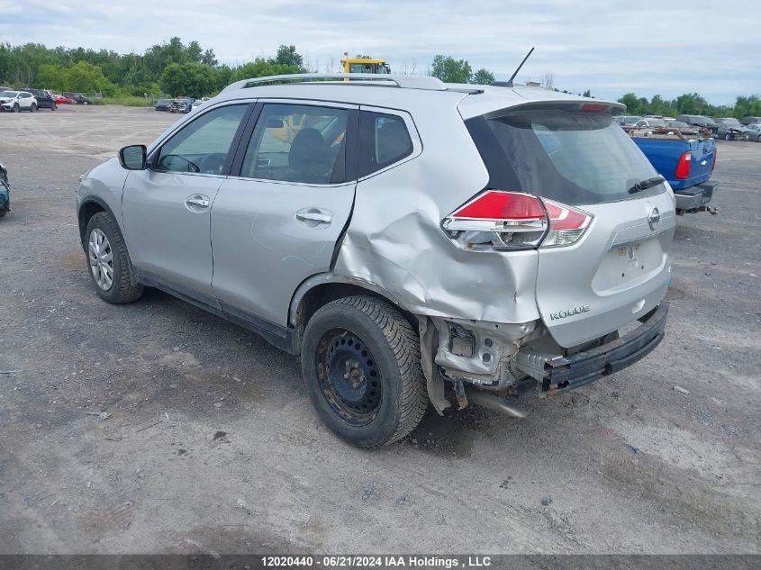 2014 Nissan Rogue VIN: 5N1AT2MV3EC798623 Lot: 12020440