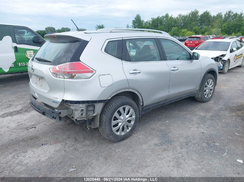 2014 Nissan Rogue VIN: 5N1AT2MV3EC798623 Lot: 12020440