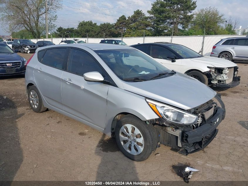 2016 Hyundai Accent Gl VIN: KMHCT5AE4GU248598 Lot: 12020450