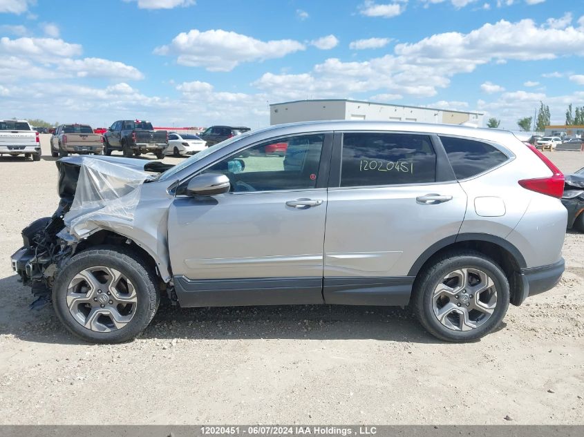 2018 Honda Cr-V Ex VIN: 2HKRW2H56JH103896 Lot: 12020451