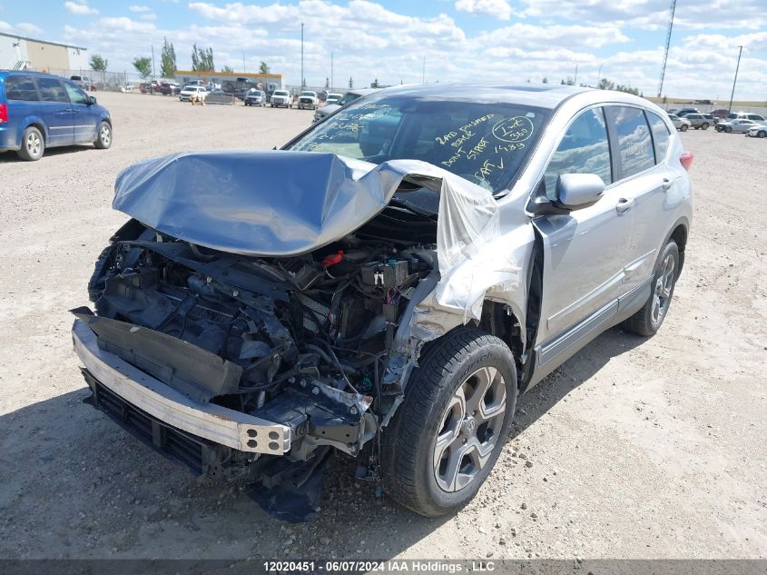 2018 Honda Cr-V Ex VIN: 2HKRW2H56JH103896 Lot: 12020451