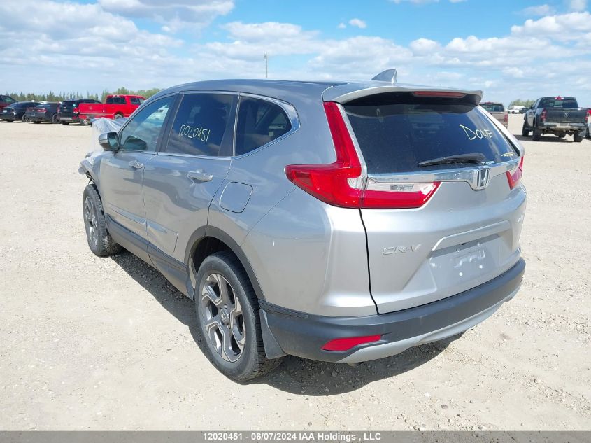 2018 Honda Cr-V Ex VIN: 2HKRW2H56JH103896 Lot: 12020451