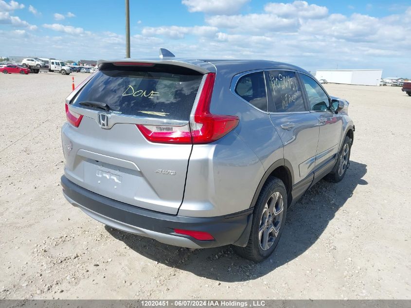 2018 Honda Cr-V Ex VIN: 2HKRW2H56JH103896 Lot: 12020451